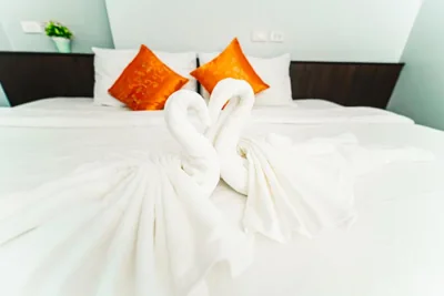 Camera Superior matrimoniale o doppia con letti singoli con vista sulle montagne — Saiyuan Residence Phuket